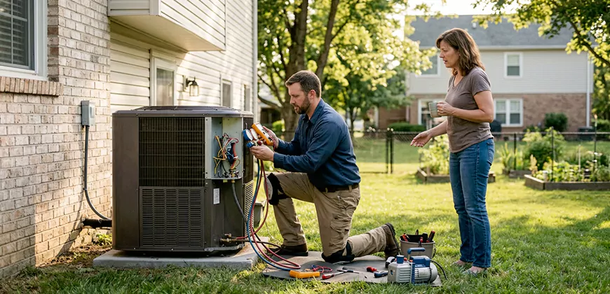 HVAC Replacement in Lorain