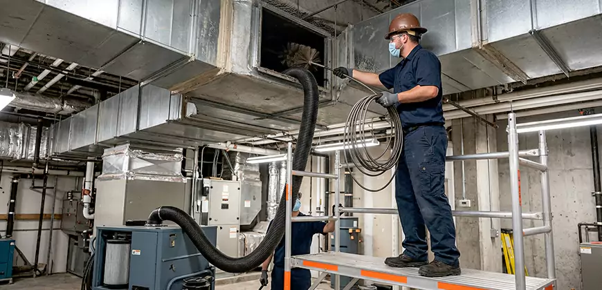 Commercial Ventilation System Cleaning in Lorain