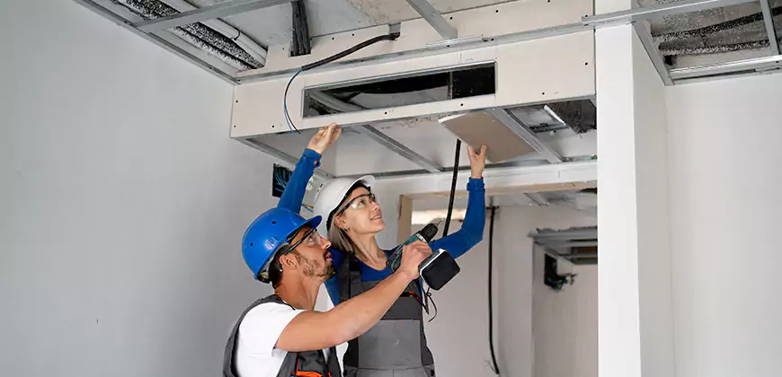 Duct Insulation and Condensation Repair in Lorain