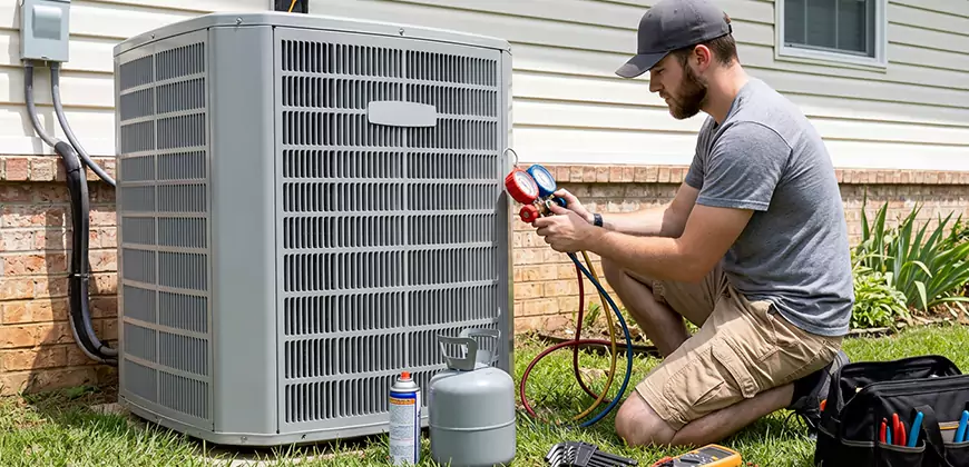 Emergency Air Conditioning Retrofit in Lorain