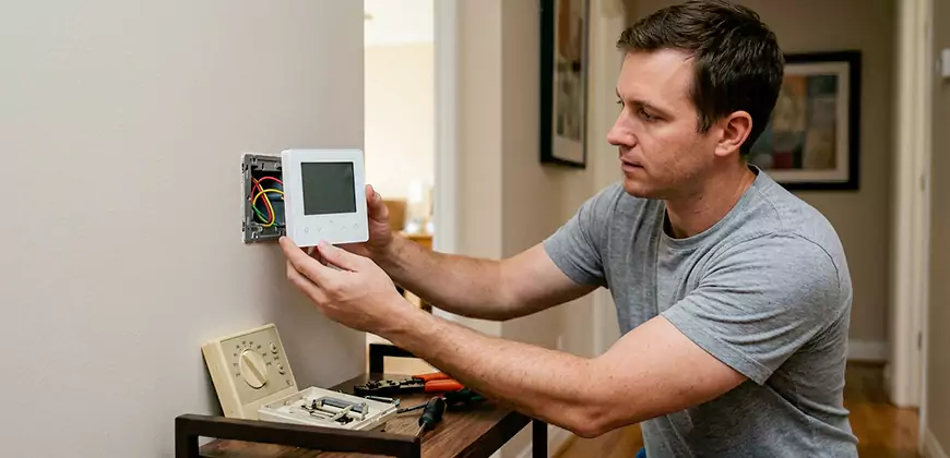 Heat Pump Thermostat Configuration in Lorain