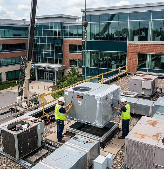 Why Lorain Businesses Choose Lorain HVAC Pro for Commercial AC Replacement?